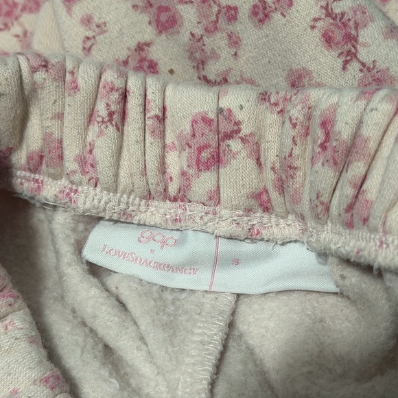 LoveShackFancy x GAP Kids Soft Fleece Floral Jogger - Picture 6 of 6